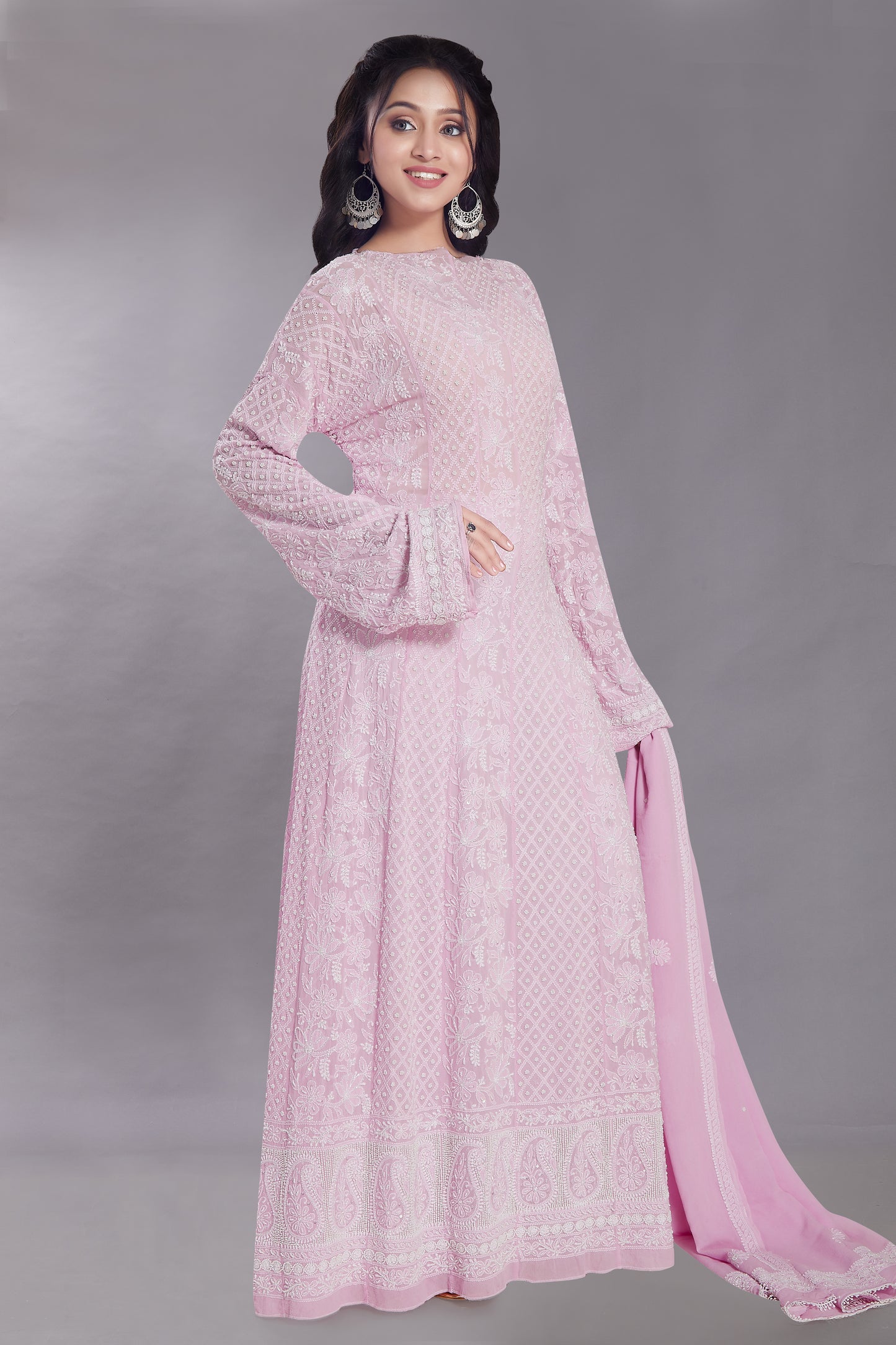 Maah-e-Noor Lilac Anarkali