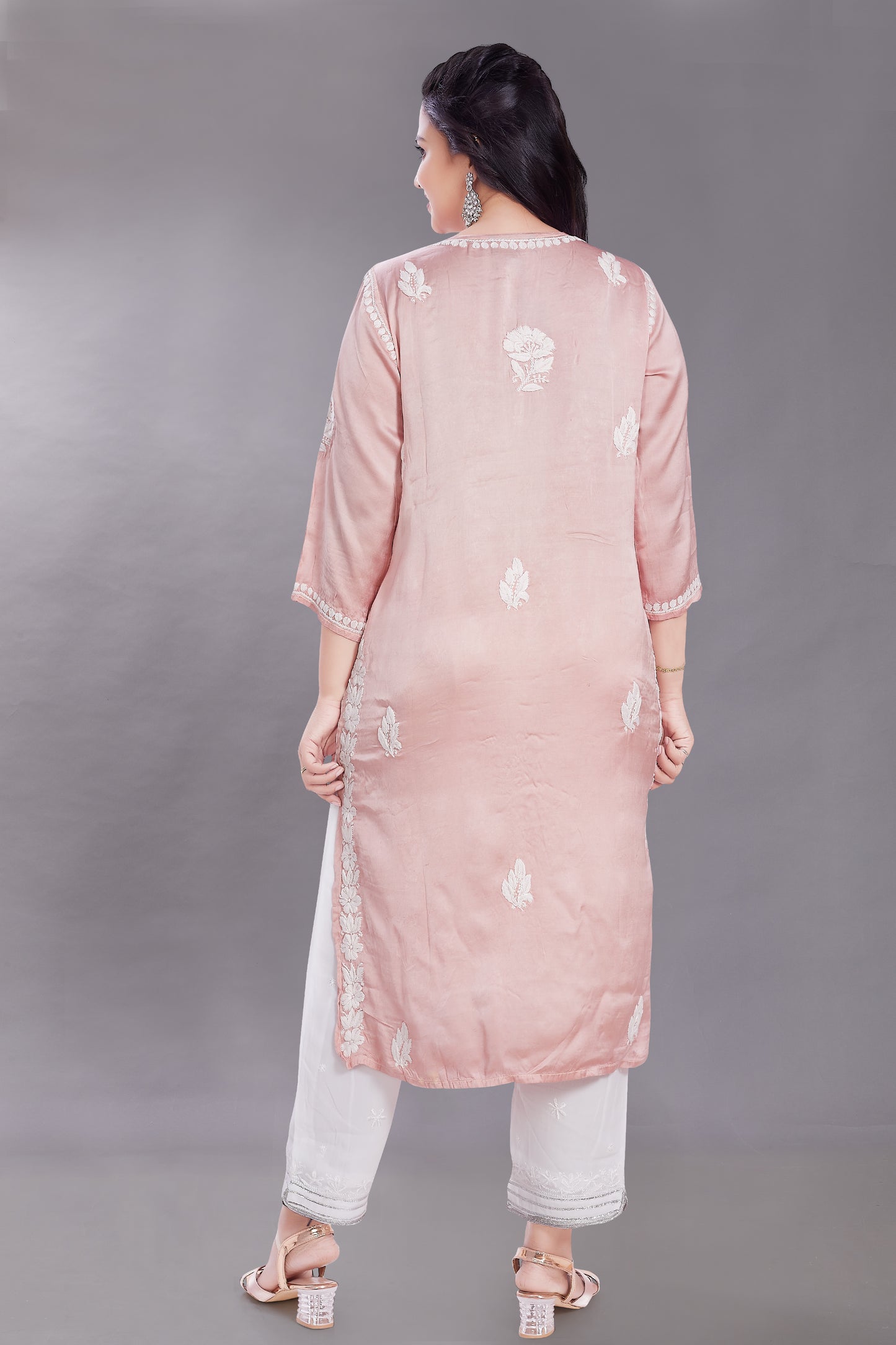 Huma Modal Satin Kurta