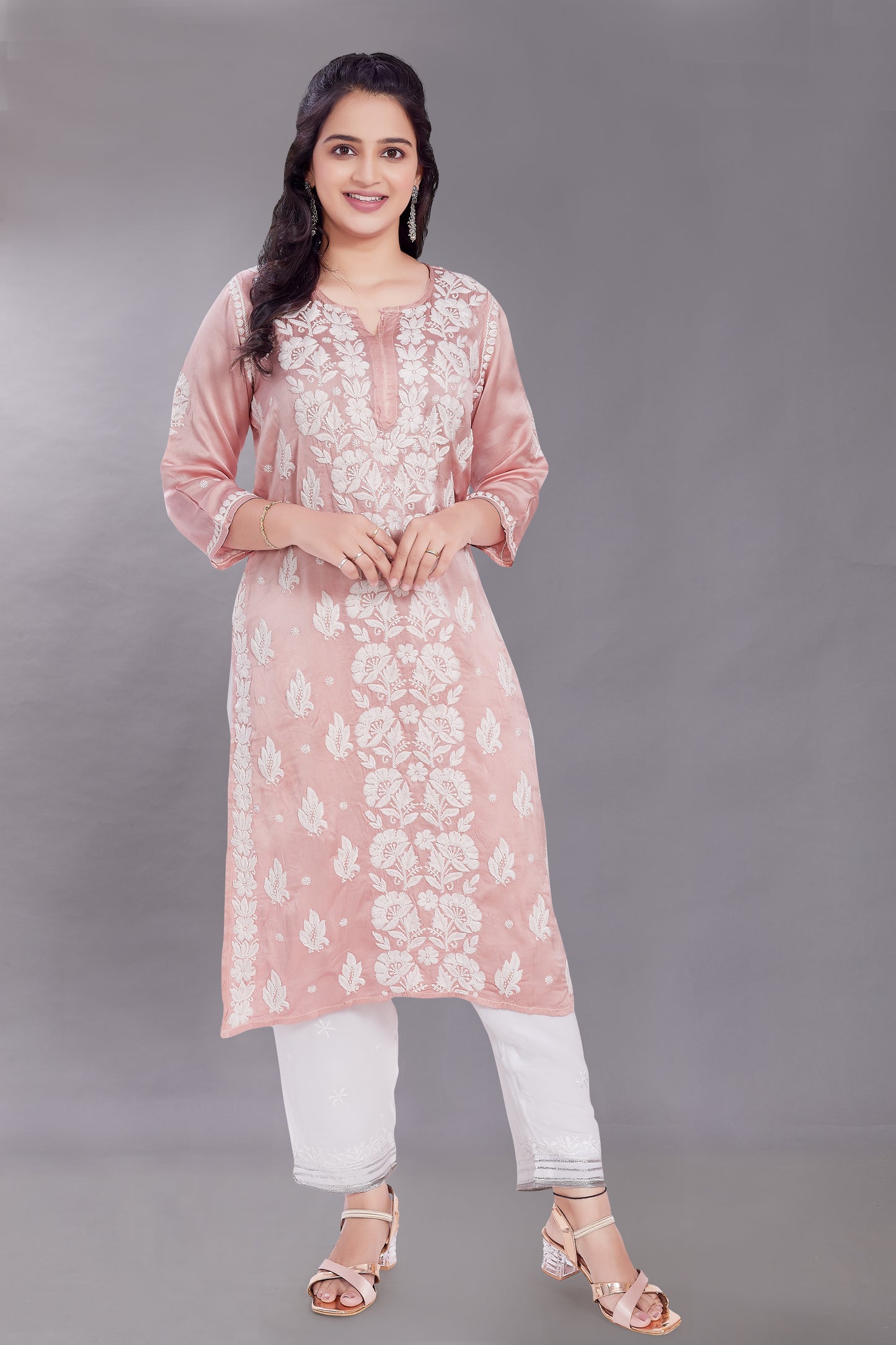 Huma Modal Satin Kurta