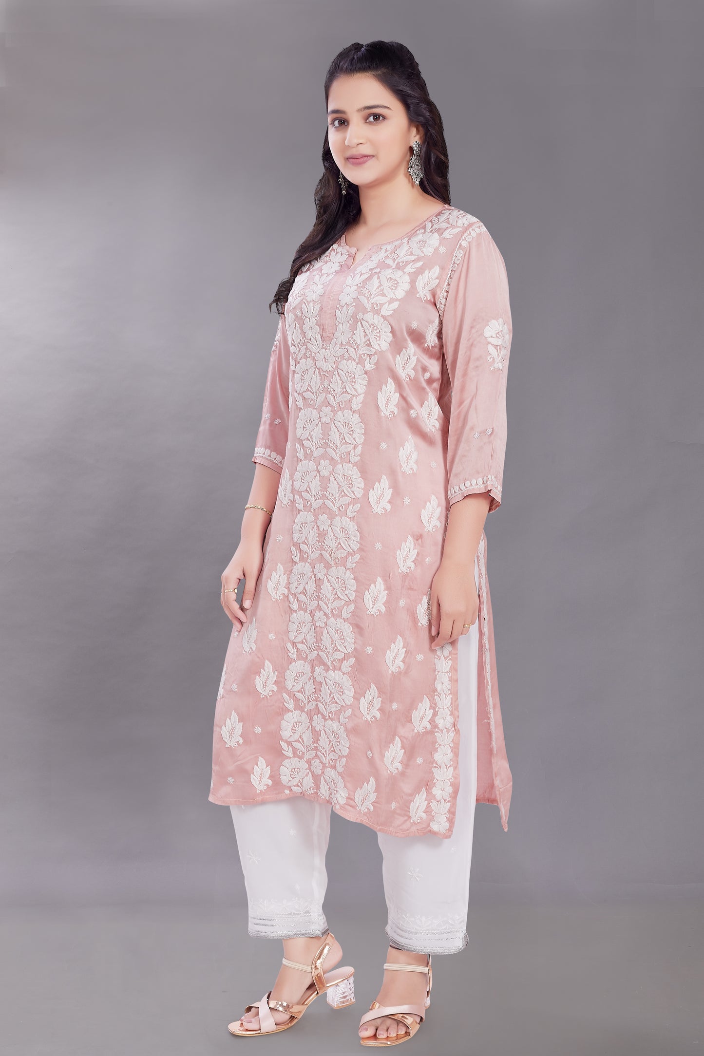 Huma Modal Satin Kurta