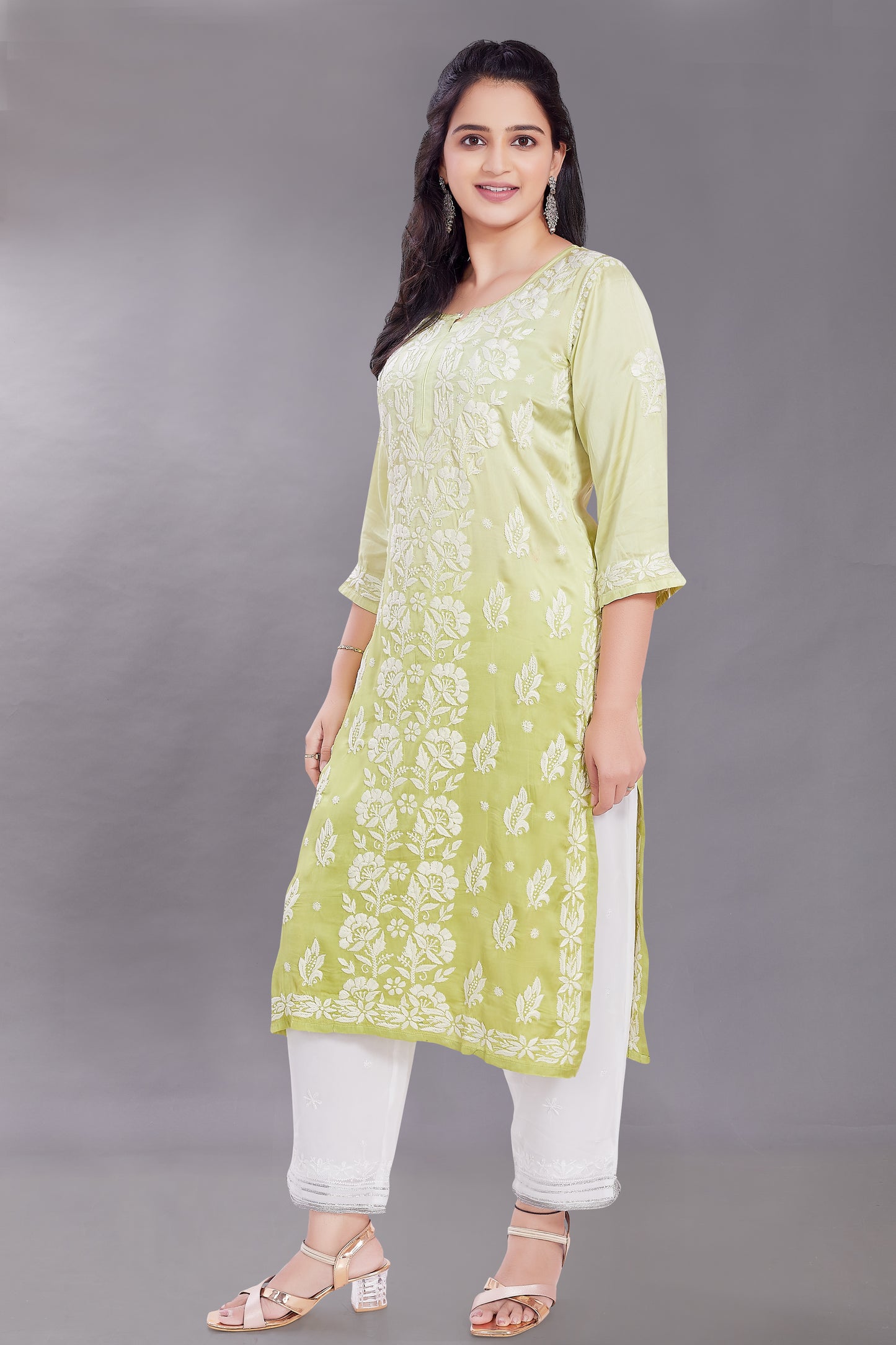 Huma Modal Satin Kurta